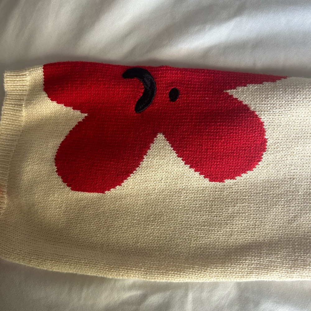 Lazy Oaf Cream Knit Sweater - Picture 4 of 5